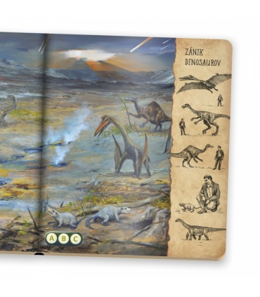 #T9944 albi-dinosaury-interaktivna-hovoriaca-knizka-edicia-kuzelne-citanie-neobsahuje-elektronicku-ceruzku