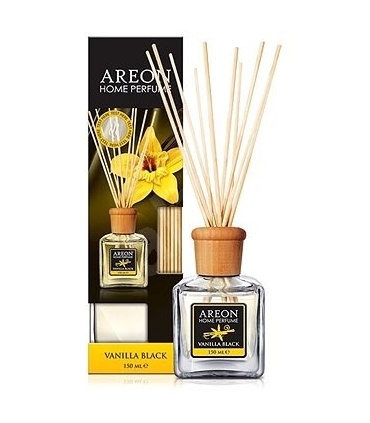#T2495 areon-home-perfumes-vanilla-black-interierovy-tycinkovy-difuzor-150ml
