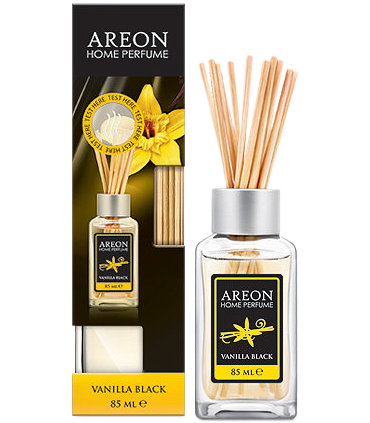 #T2496 areon-home-perfumes-vanilla-black-interierovy-tycinkovy-difuzor-85ml