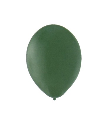 #T12145 balon-farebny-listovo-zeleny-leaf-green-priemer-27cm-12ks