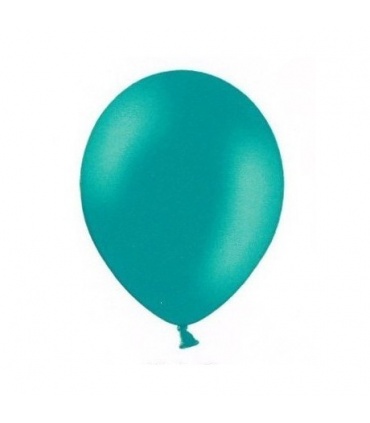 #T12142 balon-farebny-tyrkysovy-turquoise-priemer-27cm-12ks