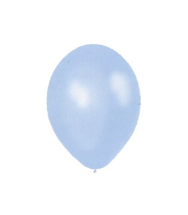 #T12160 balon-metalicky-svetlomodry-light-blue-priemer-30cm-12ks