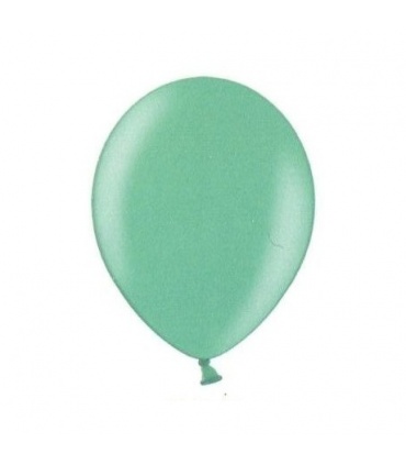 #T12155 balon-metalicky-zeleny-green-priemer-30cm-12ks