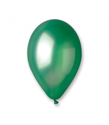 #T12167 balon-metalicky-zeleny-oxford-oxford-green-priemer-30cm-12ks