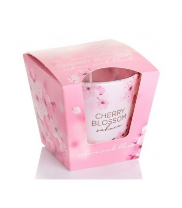 #T15793 bartek-cherry-blossom-sakura-pink-blush-sviecka-v-skle-115g-doba-horenia-30-hodin