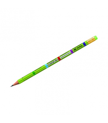 #T14695 berlingo-ceruzka-grafitova-s-gumou-zelena-potlac-nasobilky-hb