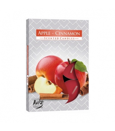 #T6737 bispol-apple-cinnamon-cajove-sviecky-6ks-doba-horenia-4-hodiny
