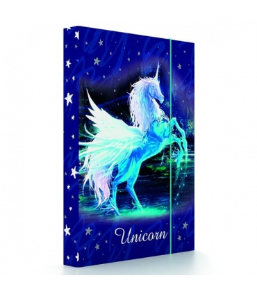 #T2813 box-na-zosity-a4-unicorn-s-gumickou
