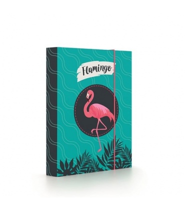 #T5721 box-na-zosity-a5-flamingo-s-gumickou