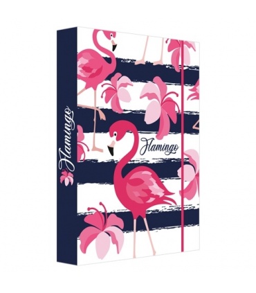 #T5732 box-na-zosity-jumbo-a4-flamingo-s-gumickou