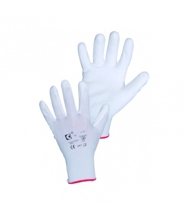#T7245 brita-pracovne-rukavice-macane-v-polyuretane-biele-velkost-11-xxl