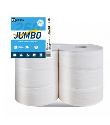 #T4600 carta-jumbo-c-260-toaletny-papier-2-vrstvy-100-celuloza-priemer-260mm-navin-250m