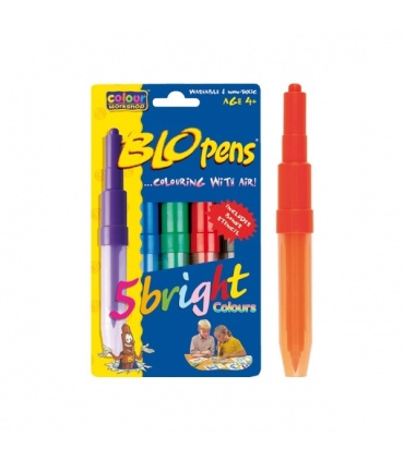 #T2895 centropen-1500-5-blo-pens-bright-colours-fukacie-fixky-vypratelne-5-farieb