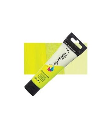 #T2975 dr-system3-acrylic-fluorescent-yellow-681-akrylova-farba-59ml