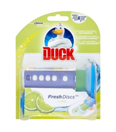 #T6404 duck-fresh-discs-lime-36ml-zasobnik-6-diskov