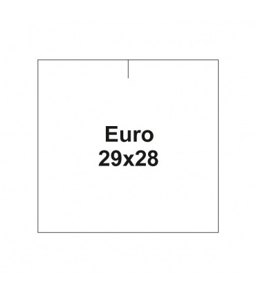 #T8128 euro-etikety-29x27mm-biele-700-etikiet-kotucik