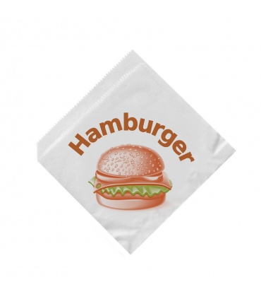 #T12418 gastro-71540-papierove-vrecka-na-hamburger-16x16cm-500ks