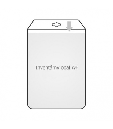 #T11593 inventarny-obal-format-a4-plastovy-zavesny-s-uchom