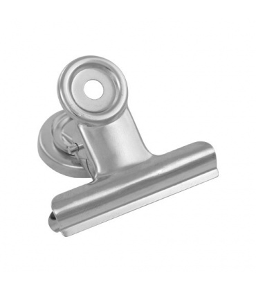 #T14966 junior-binder-clip-pruzinovy-s-magnetom-31mm-strieborny