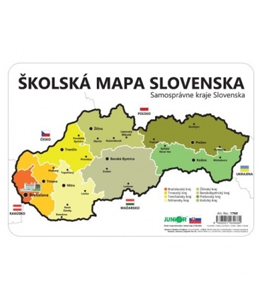 #T9345 junior-skolska-mapa-slovenska-samospravne-kraje-skolska-sablona-26x18cm
