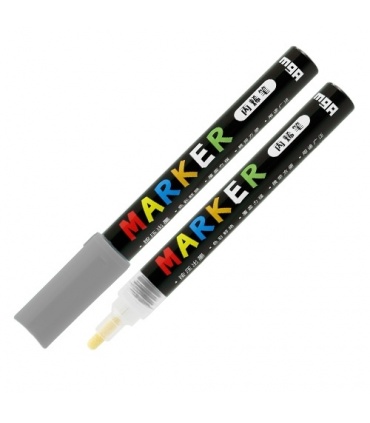 #T9393 mg-zpln657016-marker-akrylovy-popisovac-sirka-stopy-2mm-okruhly-hrot-farba-grey-s910