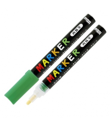 #T9386 mg-zpln657066-marker-akrylovy-popisovac-sirka-stopy-2mm-okruhly-hrot-farba-green-s500