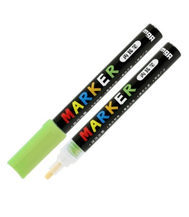 #T9384 mg-zpln657073-marker-akrylovy-popisovac-sirka-stopy-2mm-okruhly-hrot-farba-yellow-green-s503