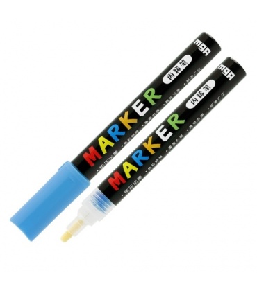 #T9381 mg-zpln6570xc-marker-akrylovy-popisovac-sirka-stopy-2mm-okruhly-hrot-farba-azure-s603