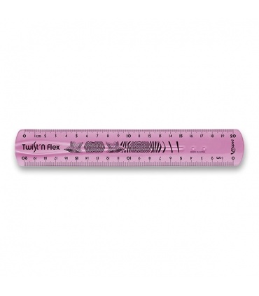 #T8908 maped-twist-n-flex-pravitko-plastove-ohybne-nezlomitelne-rozne-farby-20cm