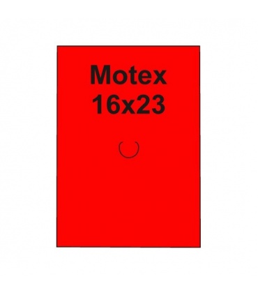 #T8129 motex-etikety-16x23mm-fluor-cervene-870-etikiet-kotucik-urcene-pre-klieste-motex-6600