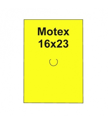 #T8138 motex-etikety-16x23mm-fluor-zlte-870-etikiet-kotucik-urcene-pre-klieste-motex-6600