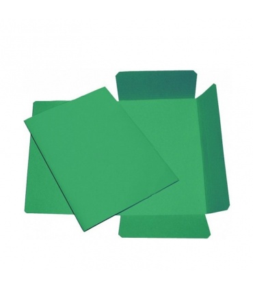 #T8236 papierova-odkladacia-mapa-253-a4-typ-lux-250g-m2-3-klopy-zelena