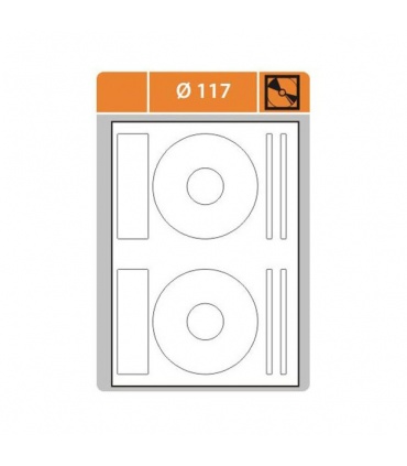 #T7185 print-etikety-a4-biele-na-cd-priemer-117mm-100-harkov