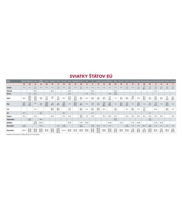 #T9513 slovensko-kalendar-stolovy-stlpcovy-300x120mm-64-stran