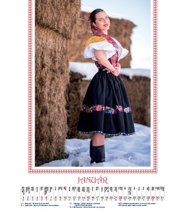 #T9618 slovensky-folklor-kalendar-nastenny-340x460mm-7-listov