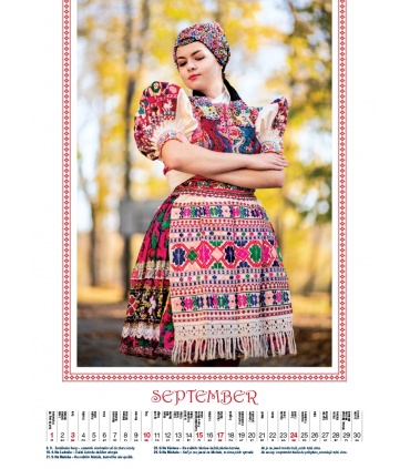 #T9626 slovensky-folklor-kalendar-nastenny-340x460mm-7-listov