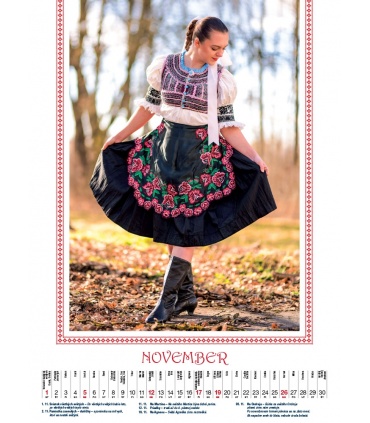 #T9628 slovensky-folklor-kalendar-nastenny-340x460mm-7-listov