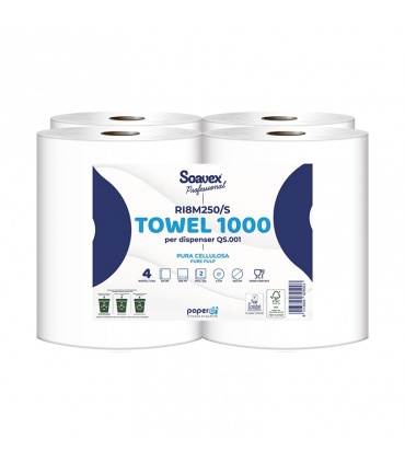 #T11948 soavex-professional-towel-1000-economy-papierova-utierka-250m-100-celuloza-2-vrstvy