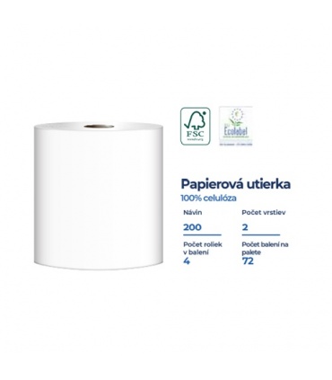 #T11945 soavex-professional-towel-800-strong-papierova-utierka-200m-100-celuloza-2-vrstvy