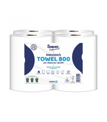 #T11946 soavex-professional-towel-800-strong-papierova-utierka-200m-100-celuloza-2-vrstvy