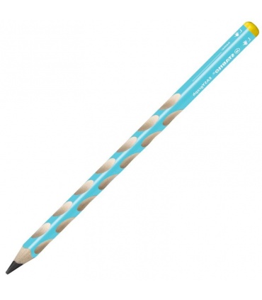 #T4326 stabilo-easy-ceruzka-grafitova-pre-lavakov-ergonomicka-trojhranna-svetlomodra-hb