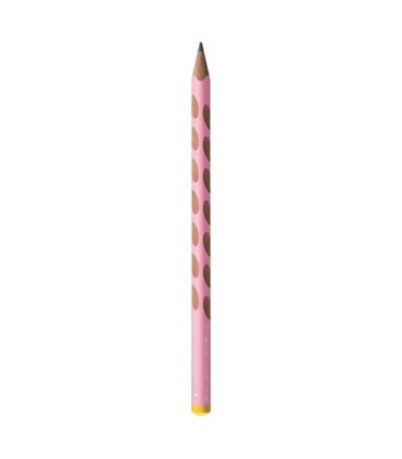 #T10366 stabilo-easy-pastel-ceruzka-grafitova-pre-lavakov-ergonomicka-trojhranna-ruzova-hb