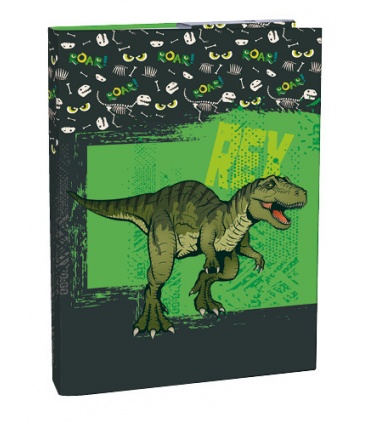 #T2865 stil-tyranosaurus-rex-box-na-zosity-a5-s-gumickou